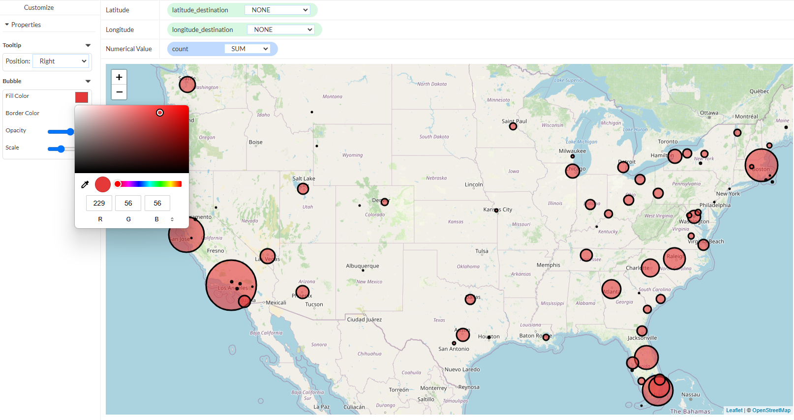 Geo Chart Customization 