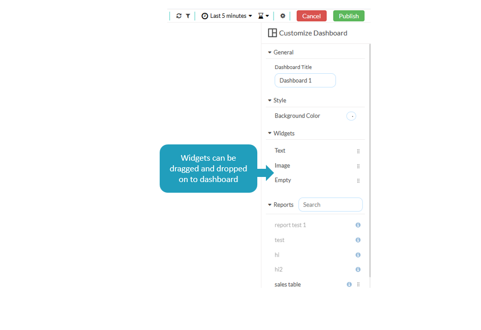 Widget Customization